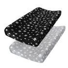 Baby Changing Table Pad Covers Ultra Soft Changing Pad Cover Breathable 2 Pack