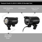 Flashpoint Studio Pro 600 Iii-v 600ws R2 Monolight Flash With Led Modeling Lamp