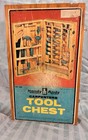 Vintage 1970s No  602 Handy Andy Toy Carpenter Tool Chest W  Most Tools Orig Box