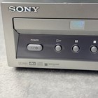 Sony Dvd Vcr Combo Slv-d100 Silver For Parts Or Repair Vhs Player Recorder