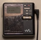 Sony Hi-md Walkman Mz-rh910 Portable Minidisc Player Recorder   Adapter Turns On