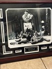 Muhammad Ali Signed Autograph 16x20 Picture Custom Frame Steiner   Online Authen