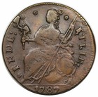 1787 Connecticut Copper  Draped Bust Left  Miller 33 3-w 1  R4