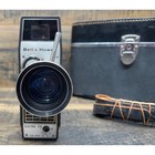 Bell   Howell Electric Eye 8mm Movie Camera Made Usa Serial Ay-22477 Case Vtg