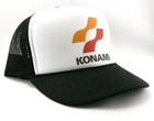 Konami Code Foam Front Trucker Hat Snapback Mesh Cap Retro Gaming