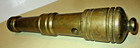 Vintage Black Powder Signal    Cannon  10   Solid Brass Barrel Heavy   4  5 5 Oz