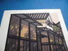 Japanese Woodblock Print Clifton Karhu 92 100 Gion Shadows 1988