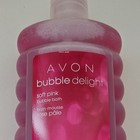 Avon Bubble Delight Soft Pink Bubble Bath 24 Oz  Nos