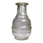 Moon Water Decanter Clear And Round Height   7 25 Inches   8oz  With Airtight St