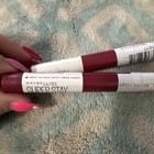 Lot Of 2   Maybelline New York Super Stay Ink Crayon Lipstick  60 Accept A Dare
