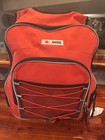 American Red Cross Emergency Kit red Backpack gloves-blankets flashlight masks