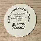 Vintage 1990s Nasa Kennedy Space Center Shuttle Pog W Vba   Eg g Base Contractor
