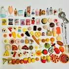 108pc Dollhouse Mini Miniature Barbie Lol Lps Food Starbucks Drinks-us Ship