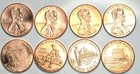 2009 P d Lincoln Bicentennial Uncirculated Set  8 Coins From Original Rolls  
