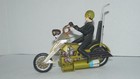 1971 Scream  n Demons Battery Op Motorcycle Cycle Rider Hasbro Hong Kong - Works