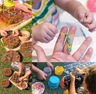 6000-pack Rubber Loom Bands Making Kit 50pcs S-clips10-hooks colorful Rubber Ban