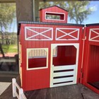 Breyer Horse Red Barn Foldable Stable Set