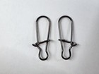 100 Pcs  Duo-lock Clips Snap Stainless Steel Lure Rig Clips Fishing Clip