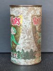 Happy Hops Premium Lager Flat Top Beer Can   Grace Brothers Brewing Santa Rosa 