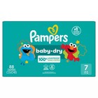 Pampers Baby Dry Diapers Size 7 Count 88