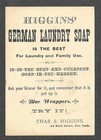 Victorian Trading Card - Higgins Soap -  girl And Sailor On Ship   5a7 