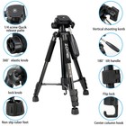 Zomei Q222 Pro Tripod Monopod Light Weight Portable For Canon Nikon Dslr Camera