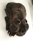 19th Century Antique Hand-carved Wood Chinese Mask