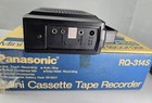 Vintage Panasonic Rq-314s Portable Cassette Player   Recorder W  Original Box