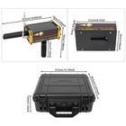 12khz Max  Detecting Distance 1000m Metal Detector Treasure Finder Locator W led