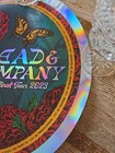 Dead   Company 2023 Final Tour Poster Round Foil 18  Diameter 2136  5930 Unused 