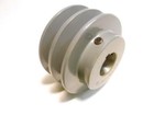 3 25  Double V Belt Pulley Fits A And 4l Belt 3 25   Dia  All Bore Sizes    A57