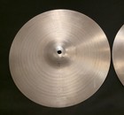 Avedis Zildjian Gorgeous 14  Thin Stamp Light Hi Hat Set 812 870g 1970s Usa 