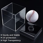  Baseball Display Case  2 Pack Baseball Holder For Ball Display Cube Box  2pack
