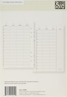 Carpe Diem Appt Planner Essentials Vertical Appointment Weekly Inserts  White 
