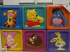 New Winnie The Pooh Baby s First Soft Blocks Mattel Pooh   Friends Stacking Fun