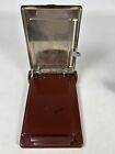 Vintage Bates Cavalier List Finder Pop-up Address phone Pages - Brown silver