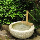 Bamboo Water Fountain Without Pump water Fountain Outdoor Indoor zen Garden 