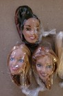 Vintage 1998 Spice Girls On Tour Dolls Set Galoob Lot Music Figure Heads Custom