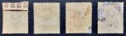 Egypt Kgv 1914 1m-5m Pictorials Short Set Of 4 Stamps Sg  73-77 Mint Mh Cat   22 