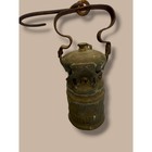 Antique Wolf Safety Lamp Co America Carbide Miner s Lamp Brooklyn Ny Pat 1915
