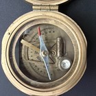 Vintage Brinton Compass Csa Thos J Evans Esq London Mki 1862- Civil War
