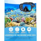 Adult 4-in-1 Snorkeling Set  Mask   Snorkel Dive Gear