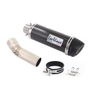 For Bmw F650gs F700gs F800gs F800r Slip-on Exhaust Mid Link Pipe Muffler Tips