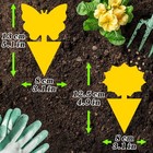 Fruit Fly Traps Indoor Fungus Gnat Trap 48pcs For Plants Yellow 48pcs 