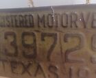 1921 Texas Radiator License Plate Seal