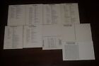 Blondie Complete 9 Postcard Set Debbie Harry Original 1979 Official Fan Club