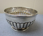 English Sterling Silver Sugar Bowl 1838-1890 Birmingham George Unite - 2 6 Oz