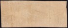 1862 Civil War Era Virginia Treasury Obsolete Note  1 Dollar  Plate D F vf 
