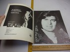 Engelbert Humperdinck 1970 s Concert Program Oversized