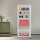 Double-sided Ribbon Holder Organizer Rack metal Large Capacity Ribbon Stand